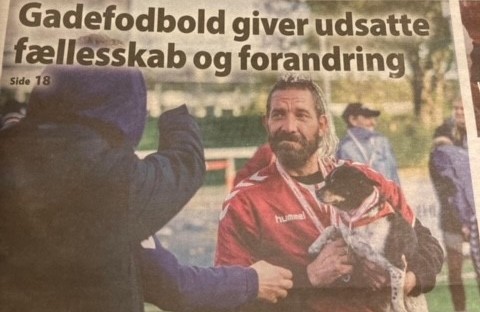 Jan Tang med hund