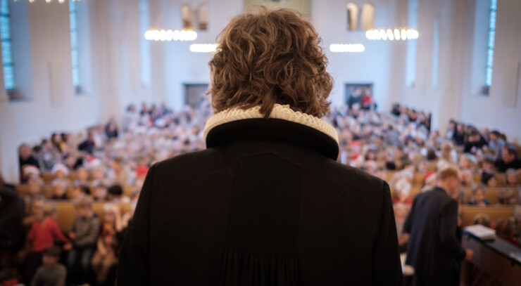 Juleafslutning i Hellerup Kirke